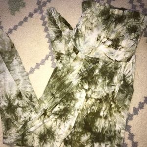 Fashion nova Strapless jumpsuit